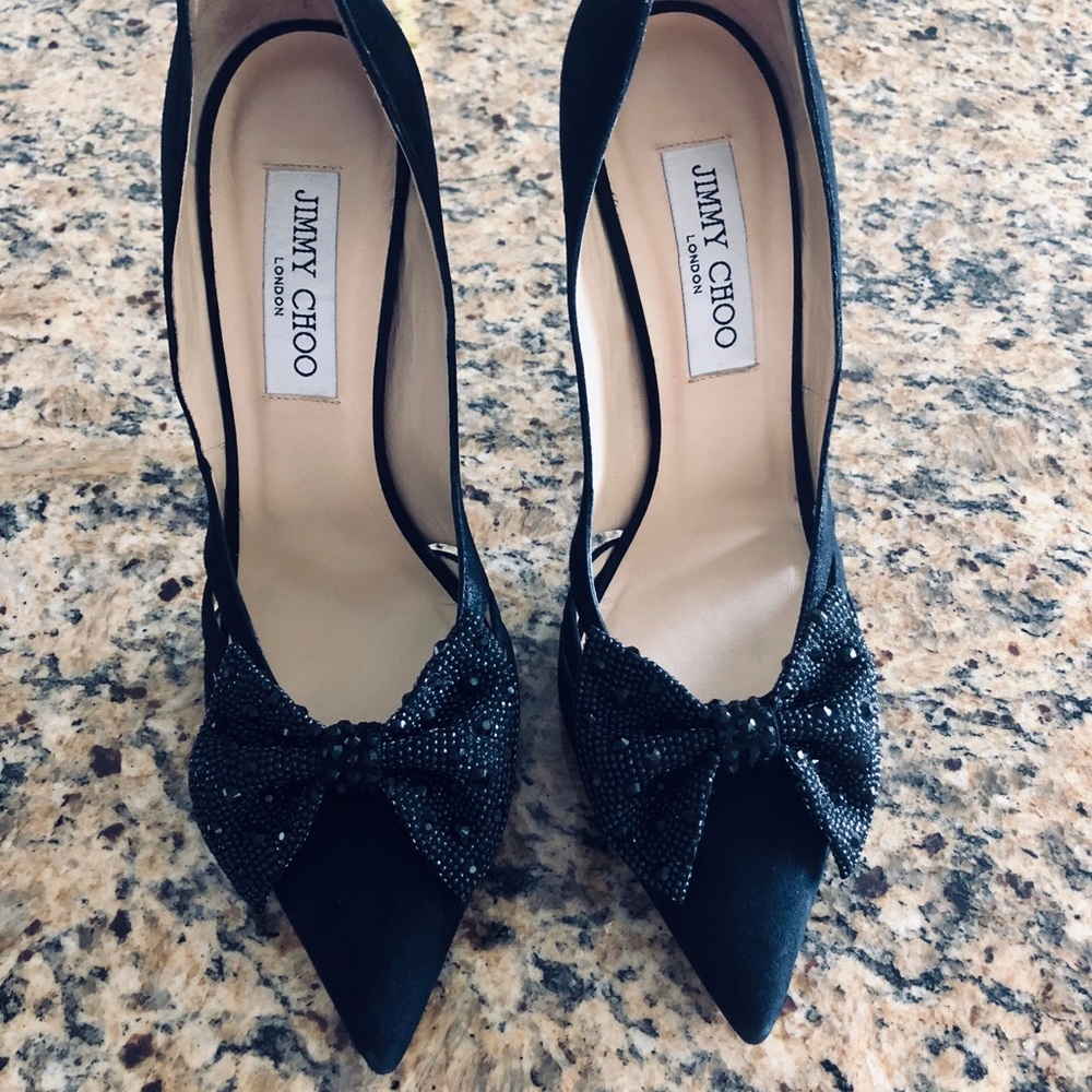 Authentic embellished Jimmy Choo Heels
